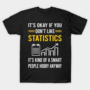 Smart People Hobby Statistics T-Shirt